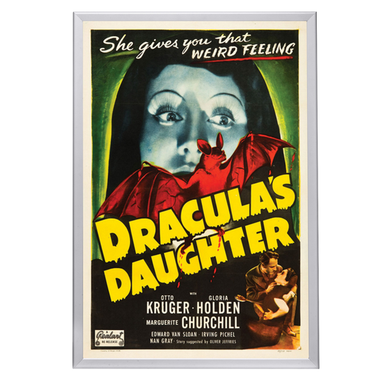 "Dracula's Daughter" (1936) Framed Movie Poster