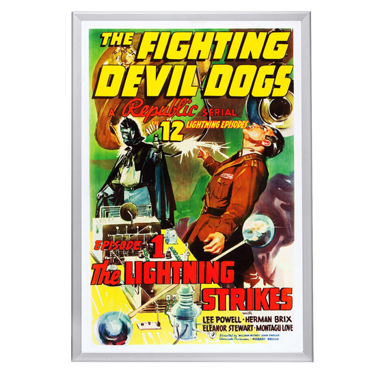 "Fighting Devil Dogs" (1938) Framed Movie Poster