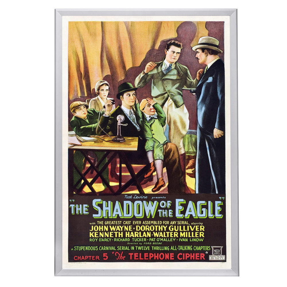 "Shadow Of The Eagle" (1932) Framed Movie Poster