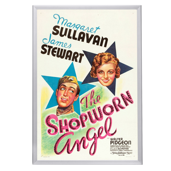 "Shopworn Angel" (1938) Framed Movie Poster