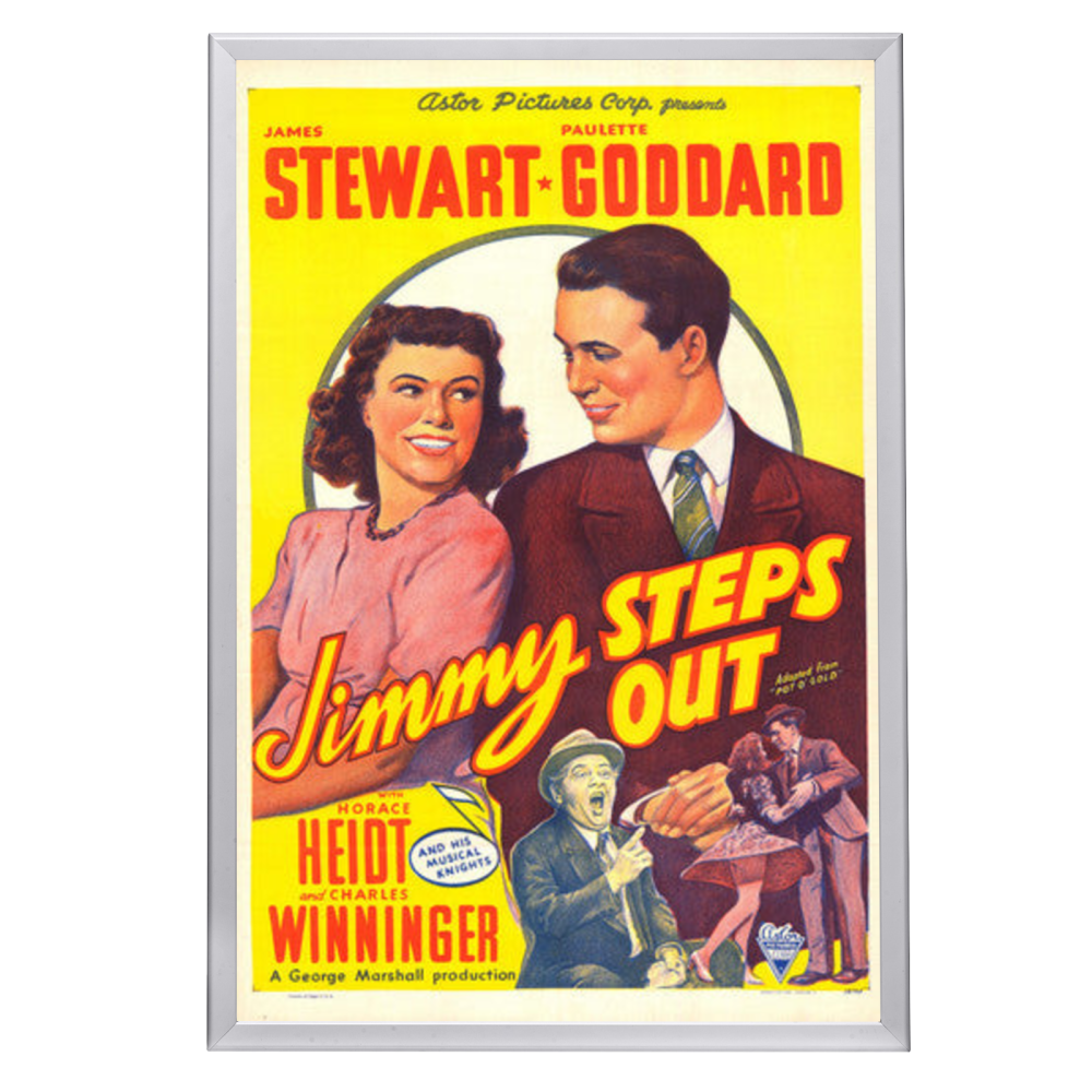 "Jimmy Steps Out" (1941) Framed Movie Poster