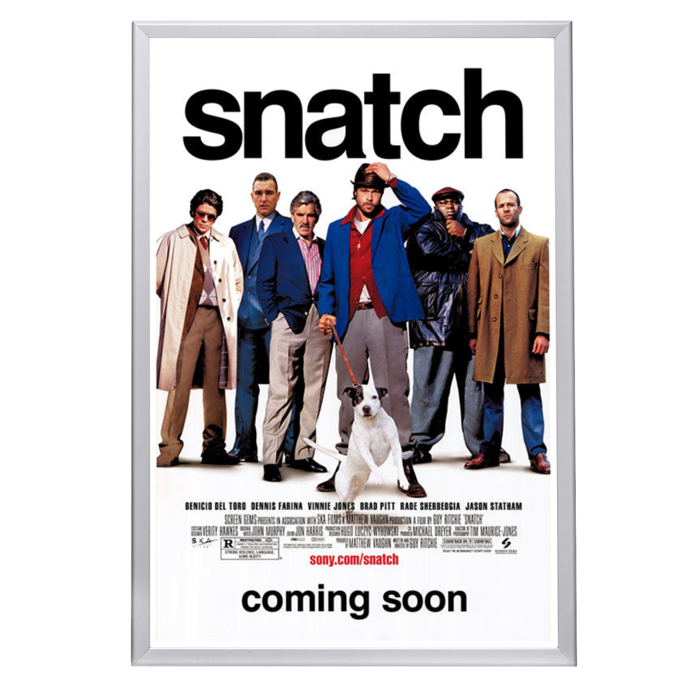 "Snatch" (2000) Framed Movie Poster