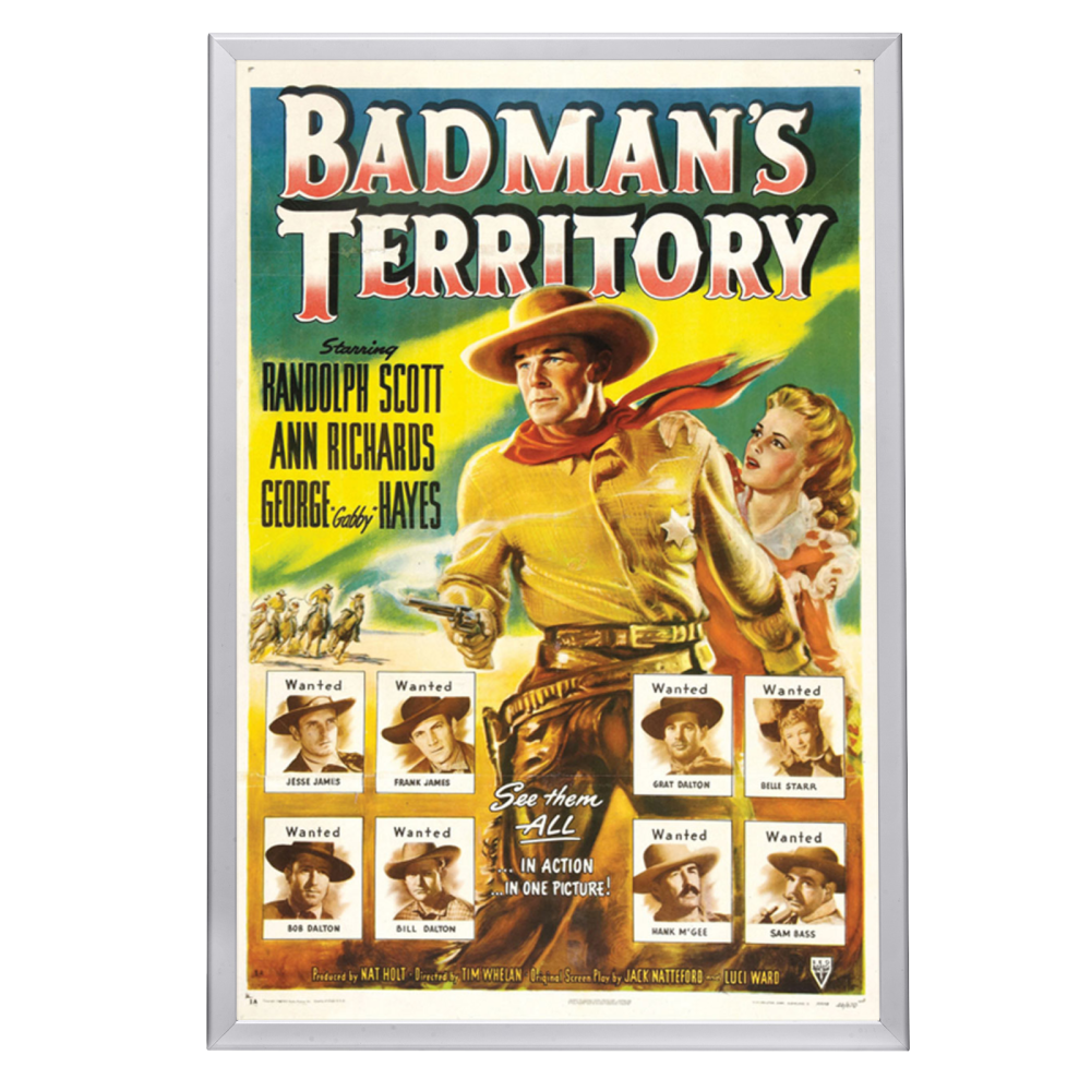 "Badman's Territory" (1946) Framed Movie Poster