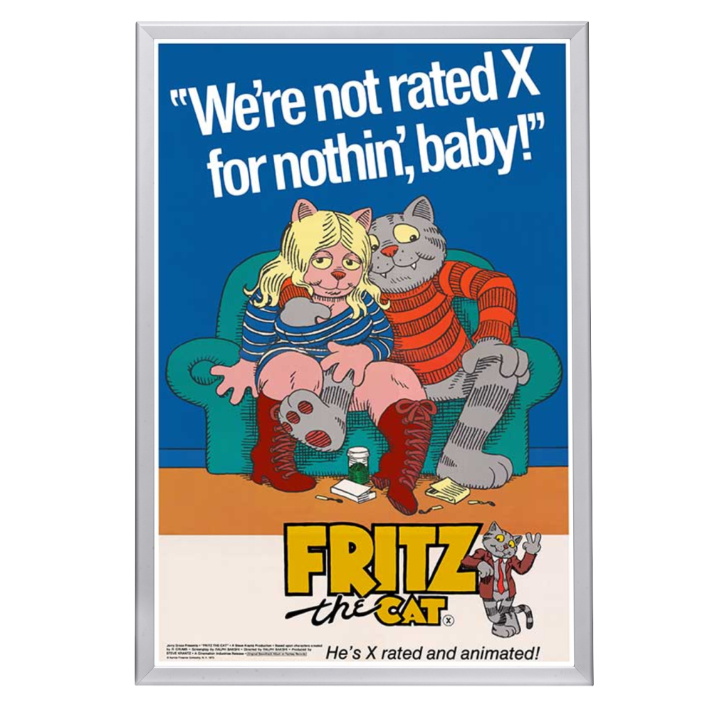 "Fritz the Cat" Framed Movie Poster