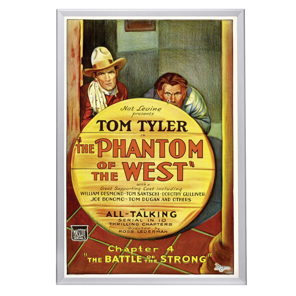 "Phantom Of The West" (1931) Framed Movie Poster