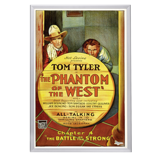 "Phantom Of The West" (1931) Framed Movie Poster