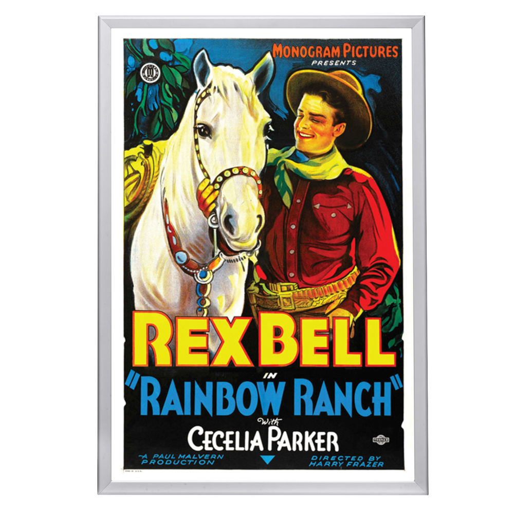 "Rainbow Ranch" (1933) Framed Movie Poster