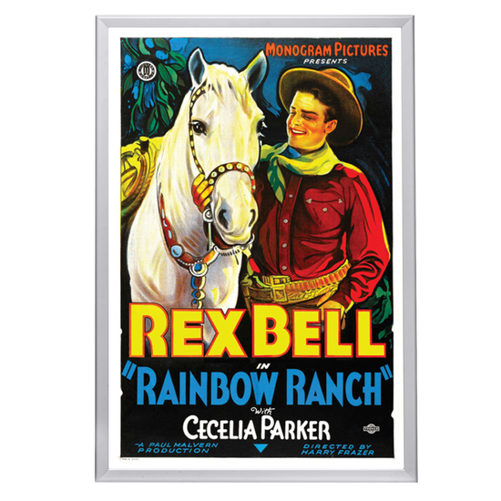 "Rainbow Ranch" (1933) Framed Movie Poster