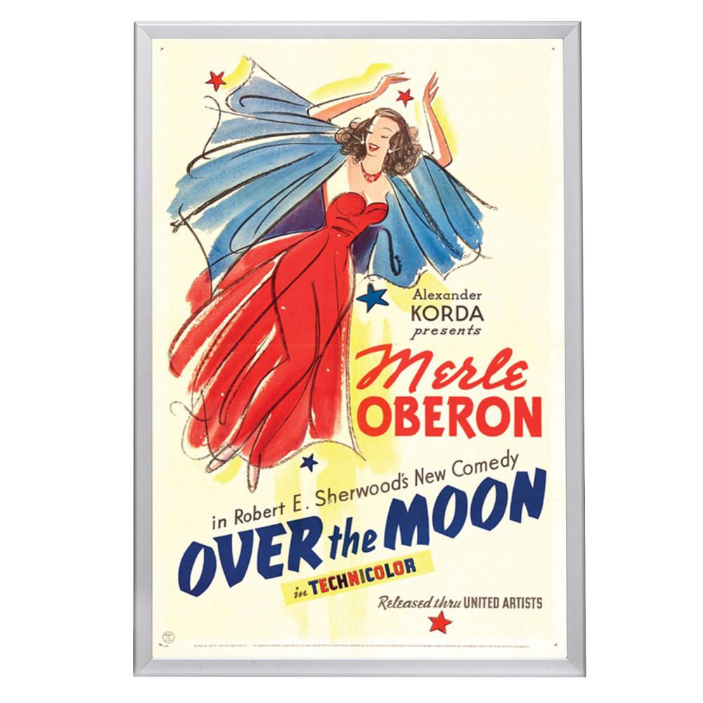 "Over The Moon" (1939) Framed Movie Poster