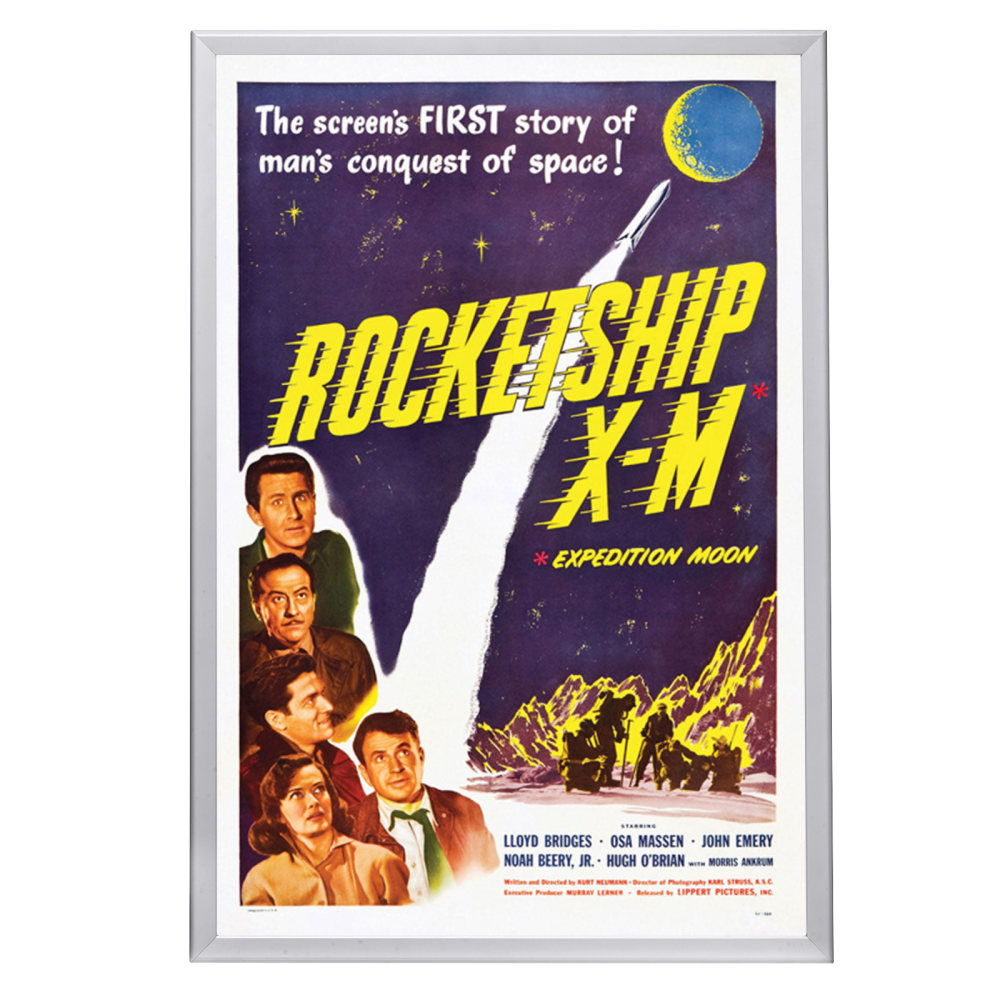 "Rocketship X-M" (1950) Framed Movie Poster