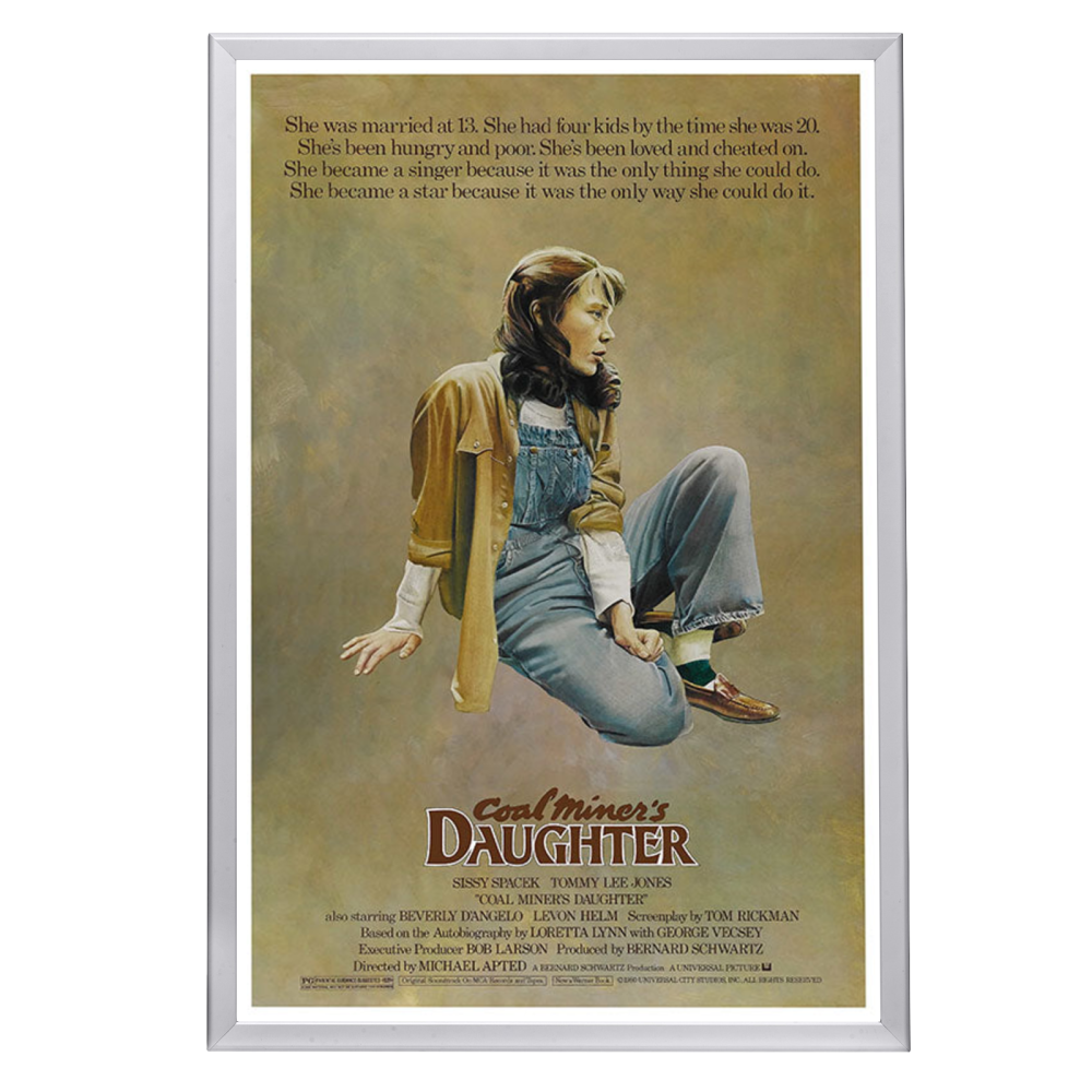 "Coal Miner's Daughter" (1980) Framed Movie Poster