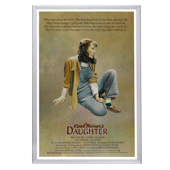 "Coal Miner's Daughter" (1980) Framed Movie Poster