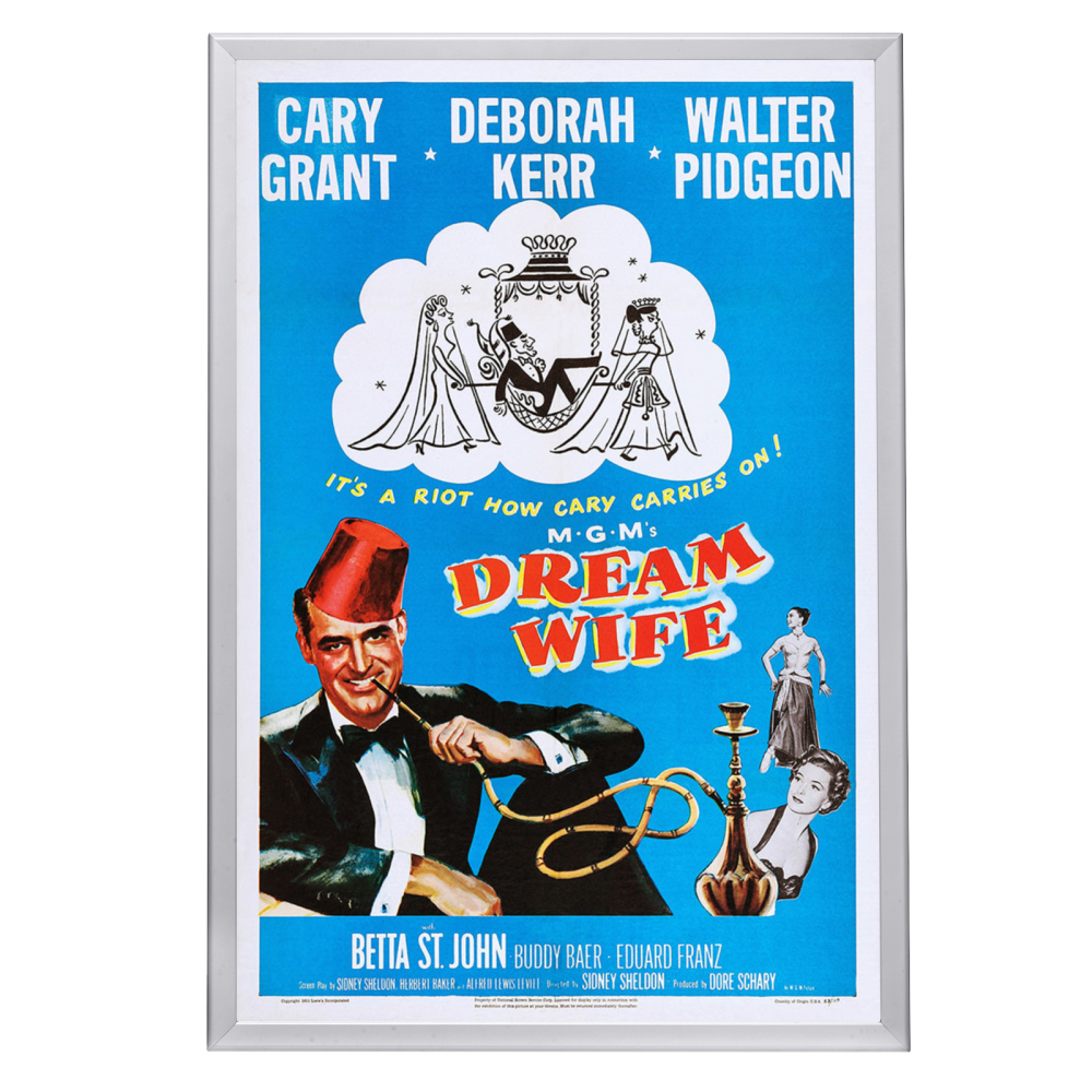 "Dream Wife" (1953) Framed Movie Poster