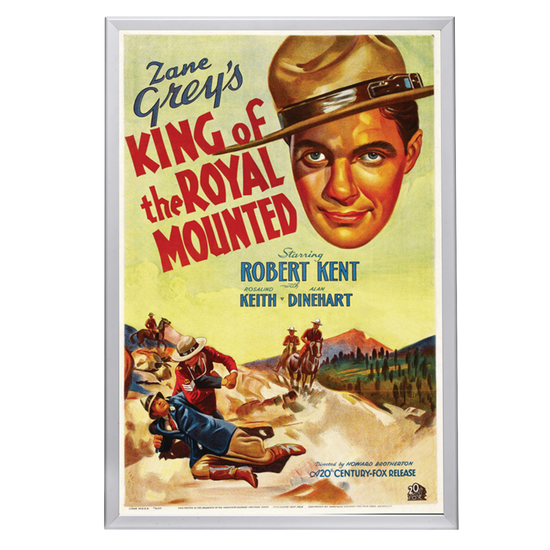 "King Of The Royal Mounted" (1936) Framed Movie Poster