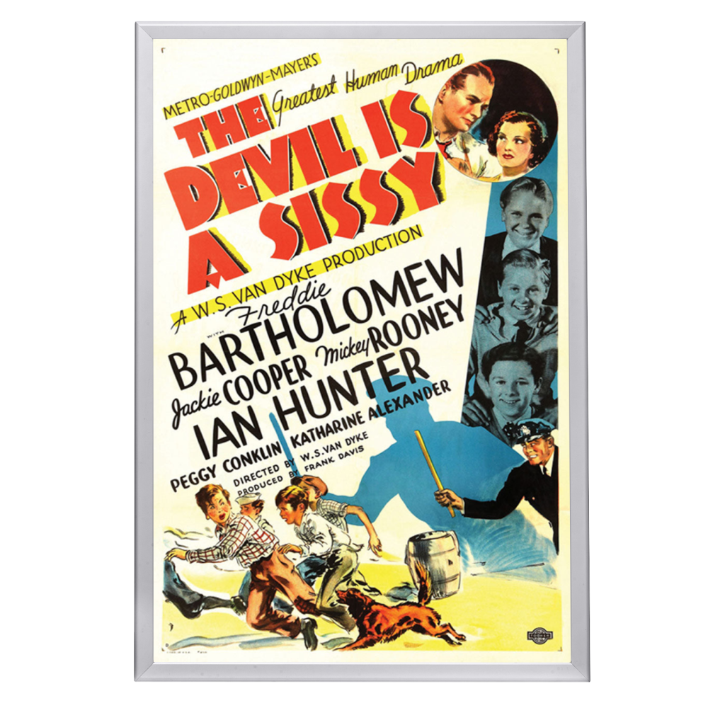 "Devil Is A Sissy" (1936) Framed Movie Poster