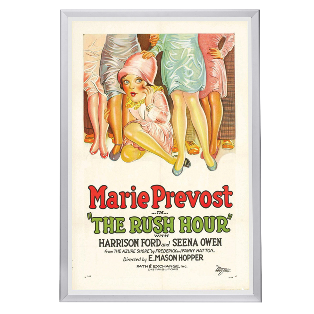 "Rush Hour" (1928) Framed Movie Poster