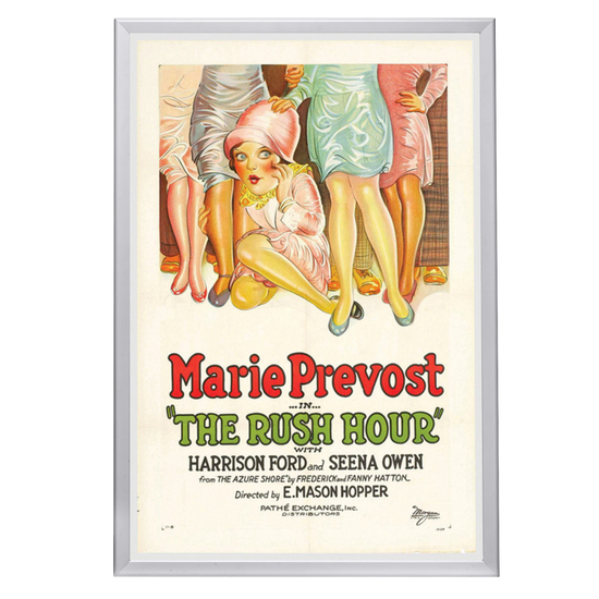"Rush Hour" (1928) Framed Movie Poster