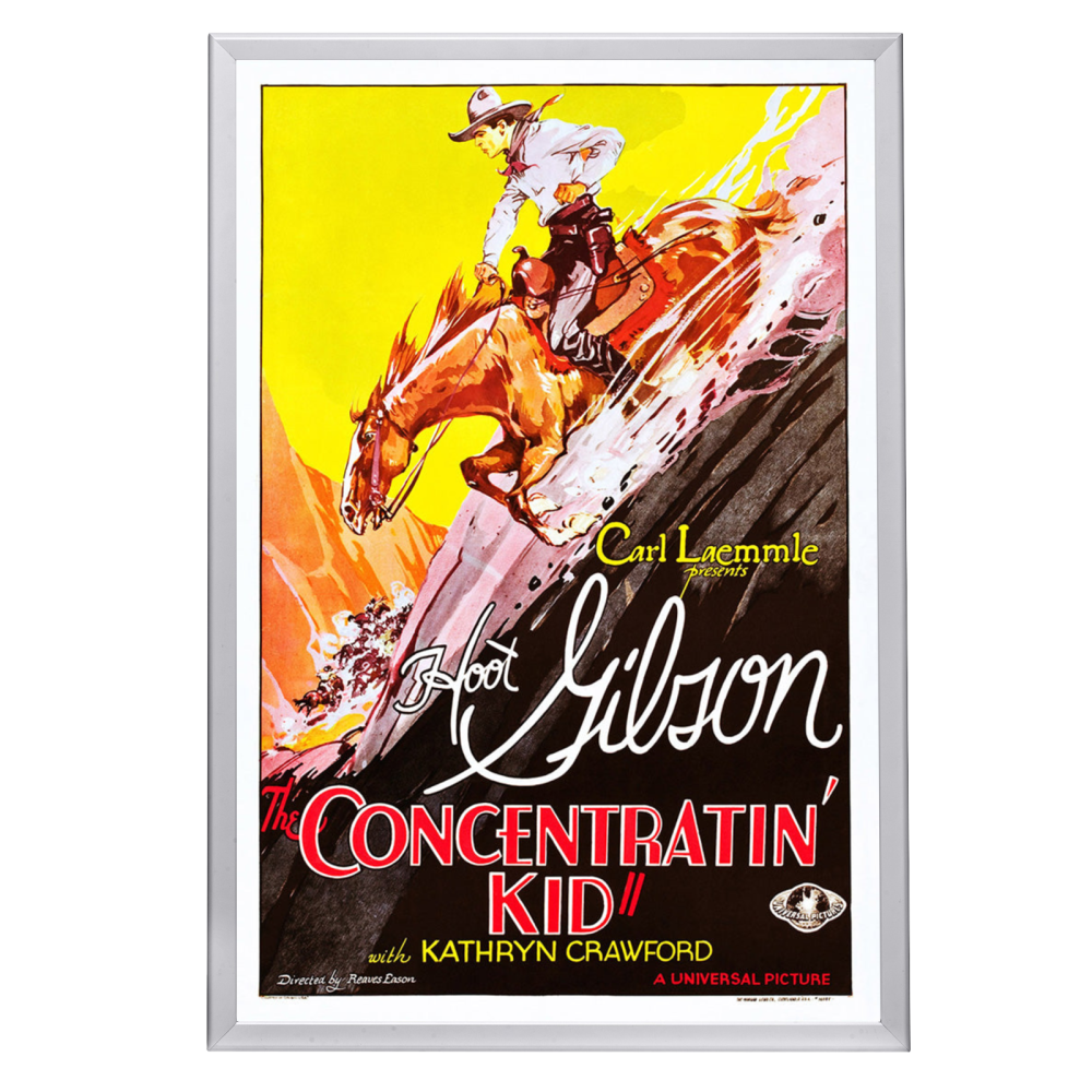 "Concentratin' Kid" (1930) Framed Movie Poster