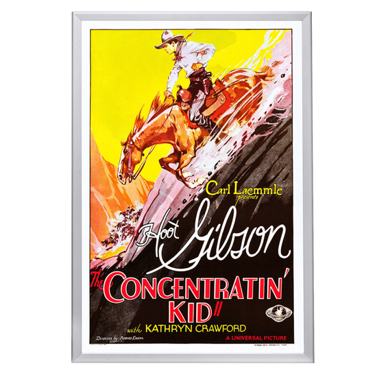 "Concentratin' Kid" (1930) Framed Movie Poster