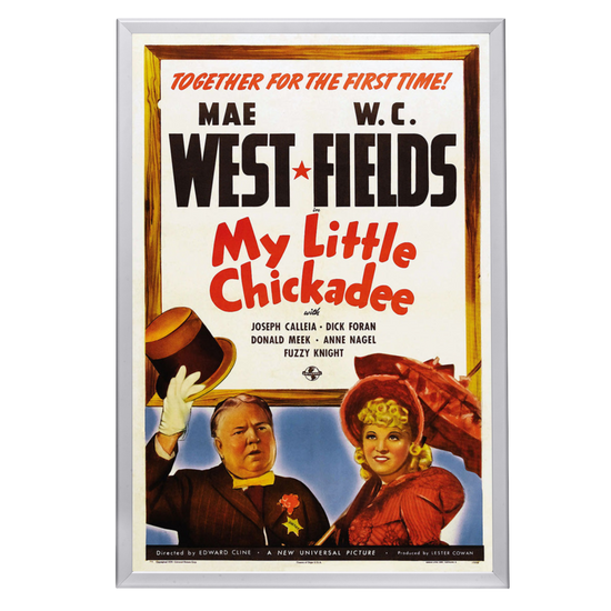 "My Little Chickadee" (1940) Framed Movie Poster