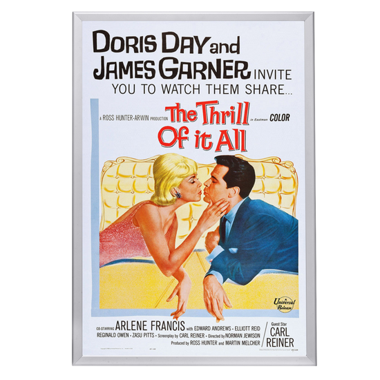 "Thrill Of It All" (1963) Framed Movie Poster