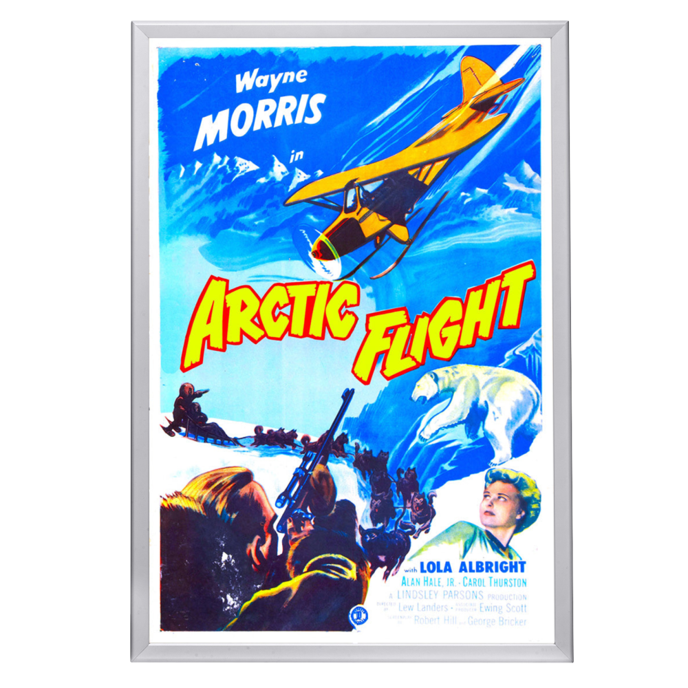 "Arctic Flight" (1952) Framed Movie Poster