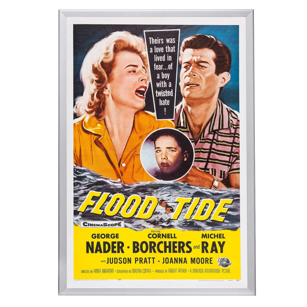 "Flood Tide" (1958) Framed Movie Poster