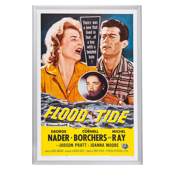 "Flood Tide" (1958) Framed Movie Poster