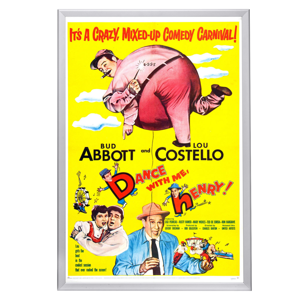 "Dance With Me Henry!" (1956) Framed Movie Poster