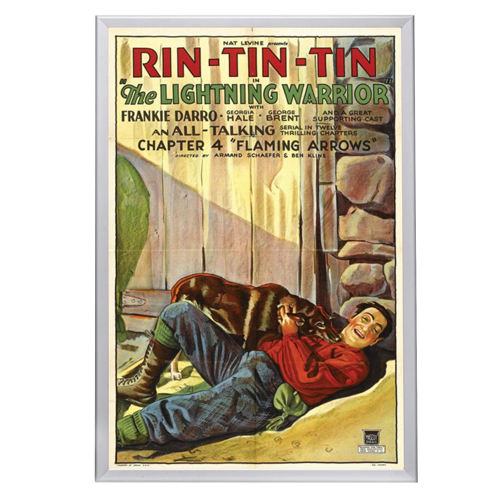 "Lightning Warrior" (1931) Framed Movie Poster