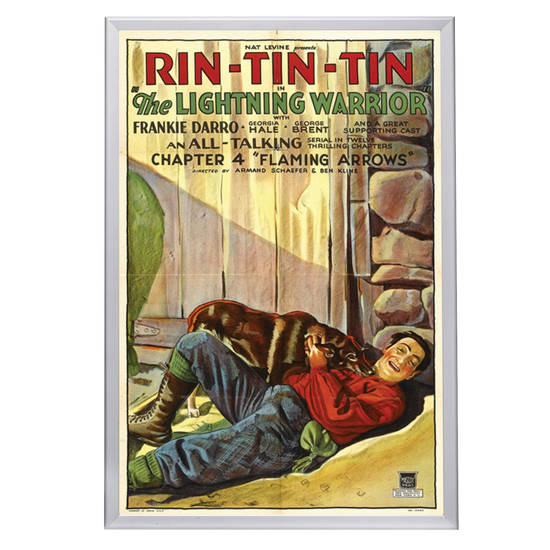 "Lightning Warrior" (1931) Framed Movie Poster