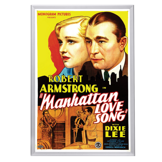 "Manhattan Love Song" (1934) Framed Movie Poster