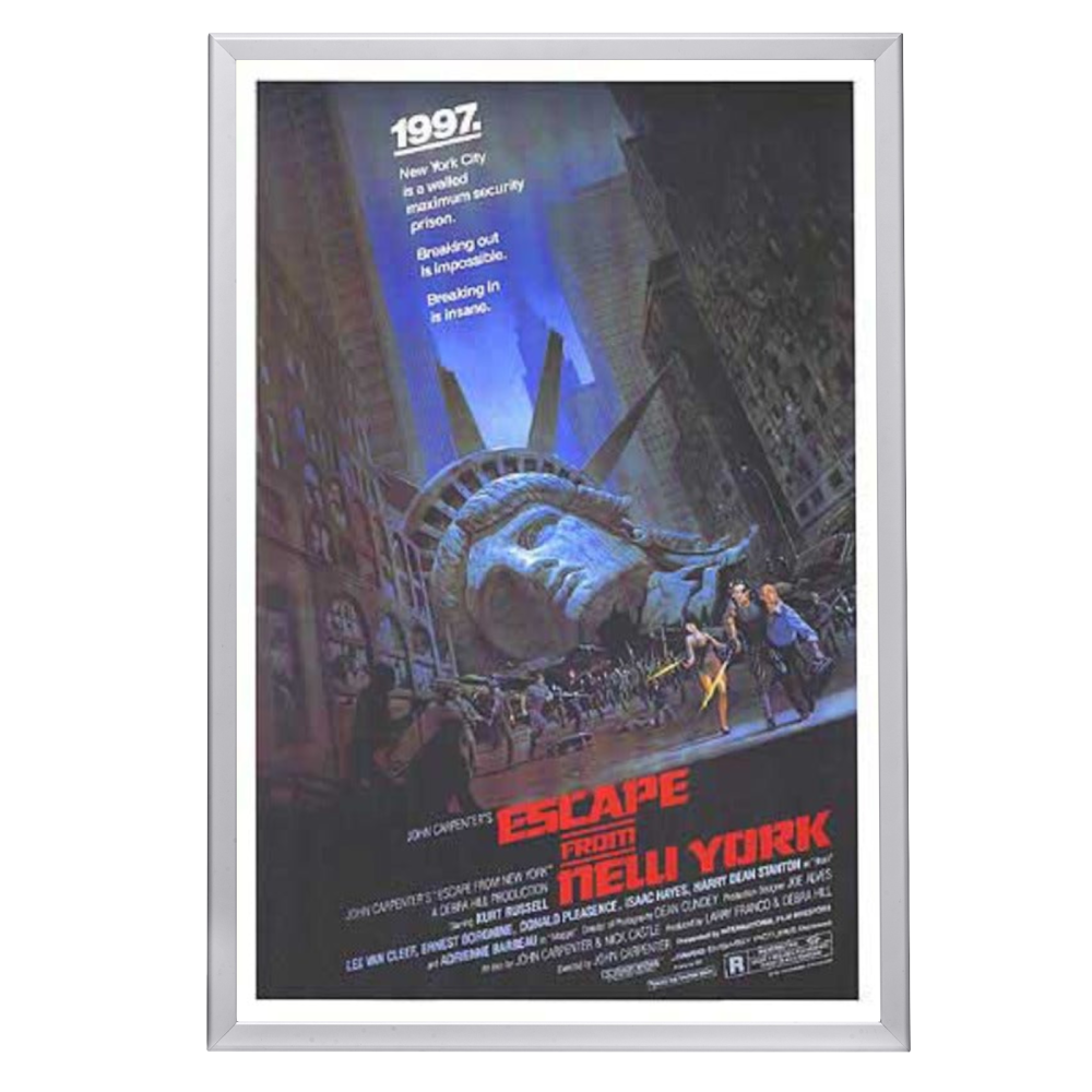 "Escape From New York" (1981) Framed Movie Poster