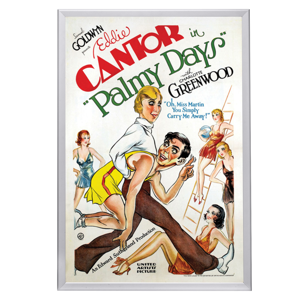 "Palmy Days" (1931) Framed Movie Poster