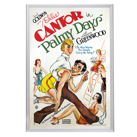 "Palmy Days" (1931) Framed Movie Poster