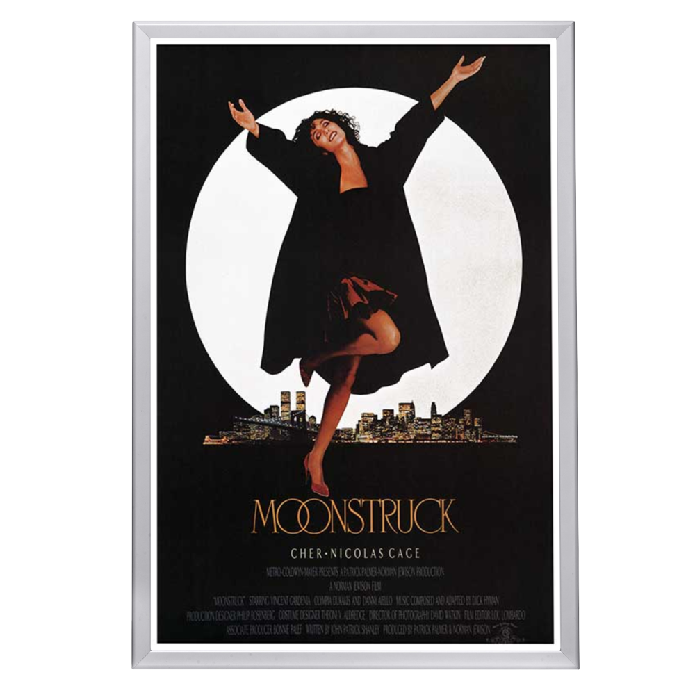 "Moonstruck" (1987) Framed Movie Poster