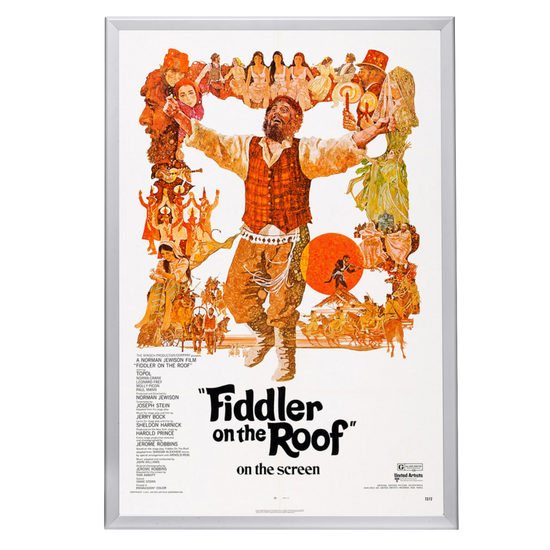 "Fiddler On The Roof" (1972) Framed Movie Poster