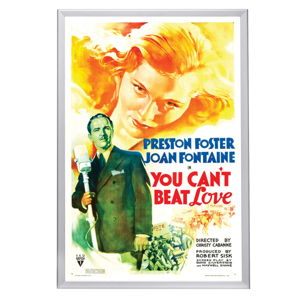 "You Can't Beat Love" (1937) Framed Movie Poster