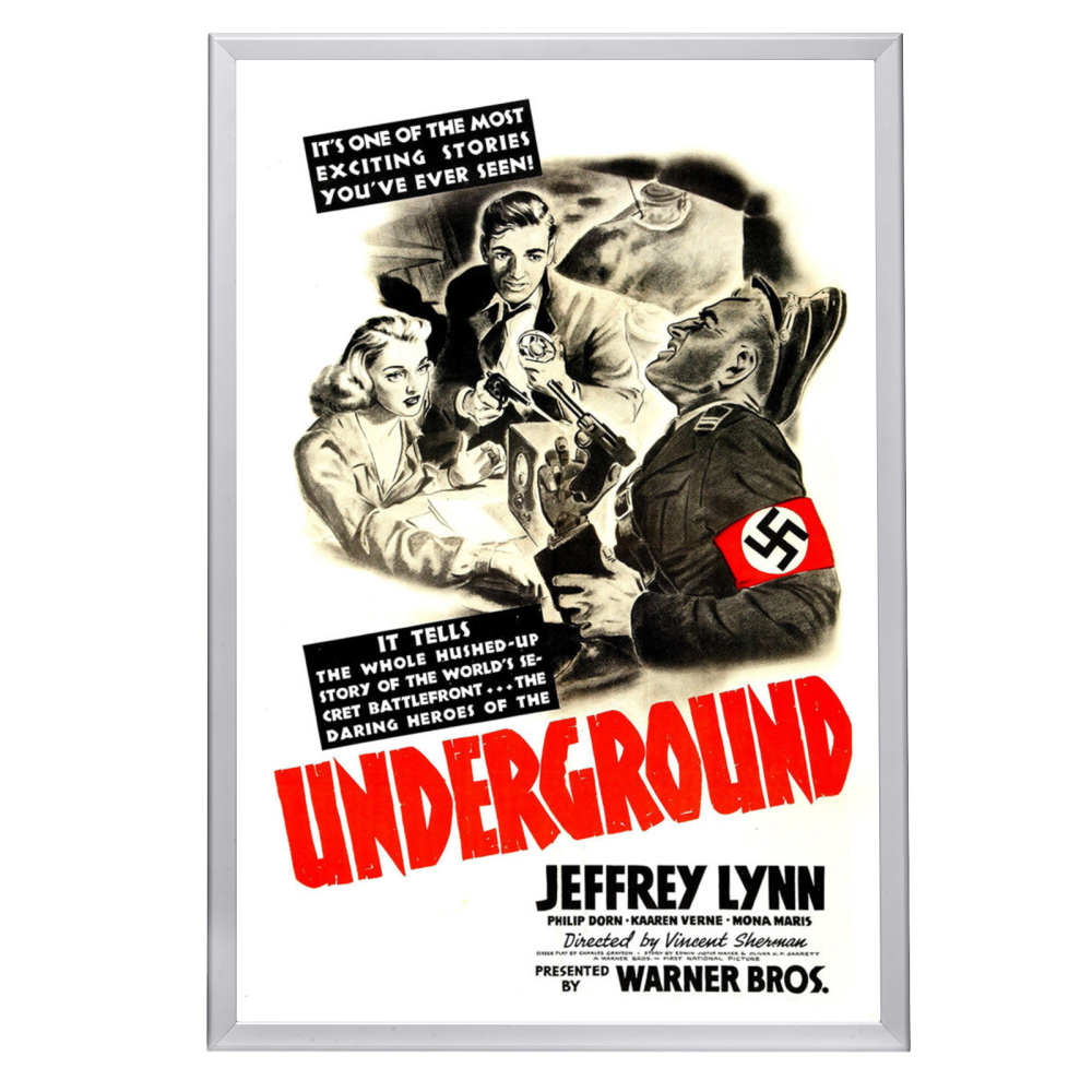 "Underground" (1941) Framed Movie Poster