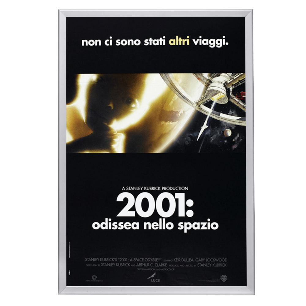 "2001: A Space Odyssey" (1968) Framed Movie Poster