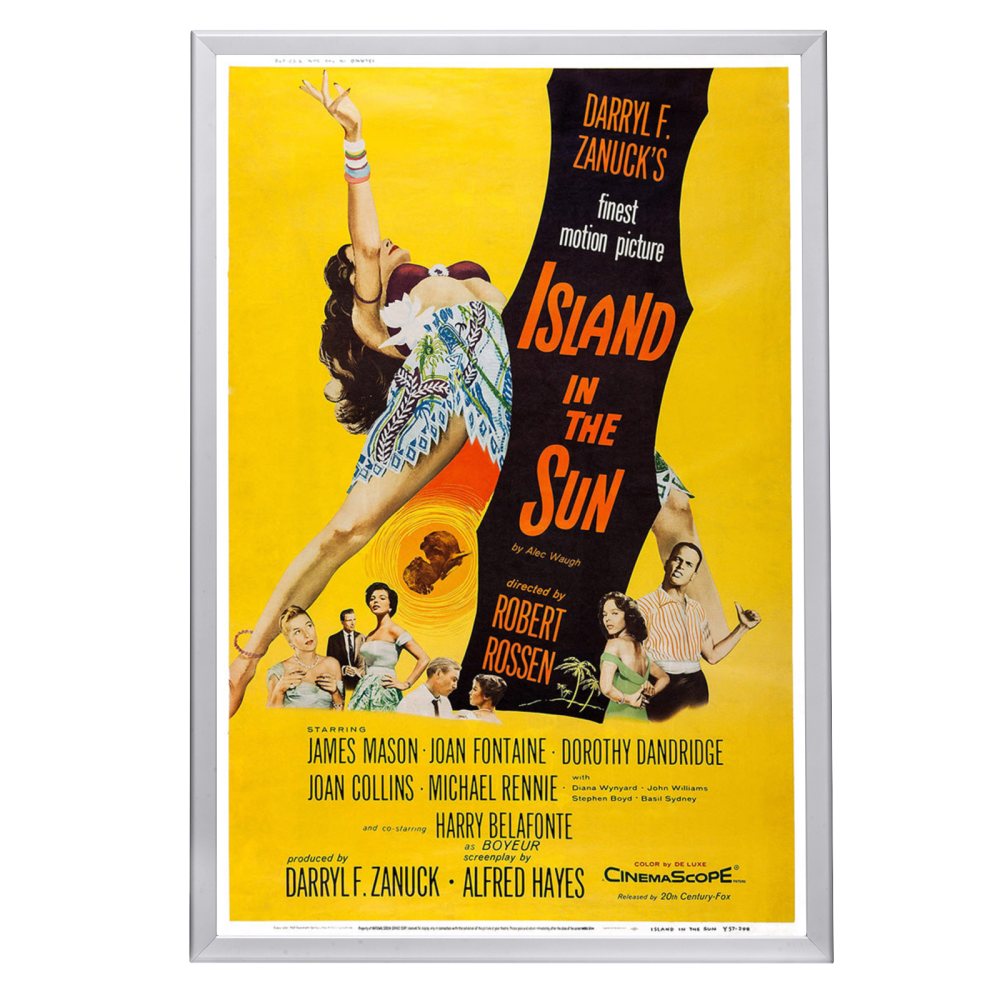 "Island In The Sun" (1957) Framed Movie Poster