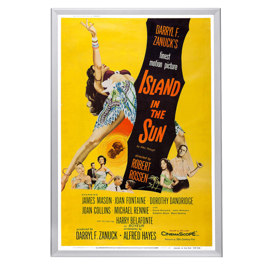 "Island In The Sun" (1957) Framed Movie Poster