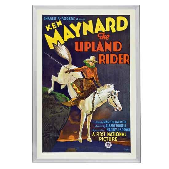 "Upland Rider" (1928) Framed Movie Poster
