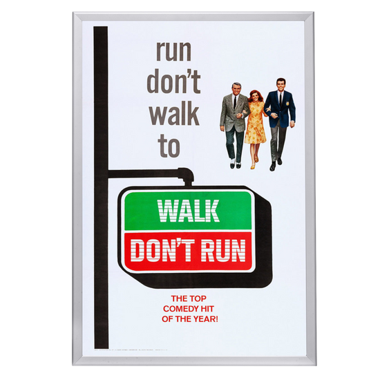 "Walk Don't Run" (1966) Framed Movie Poster