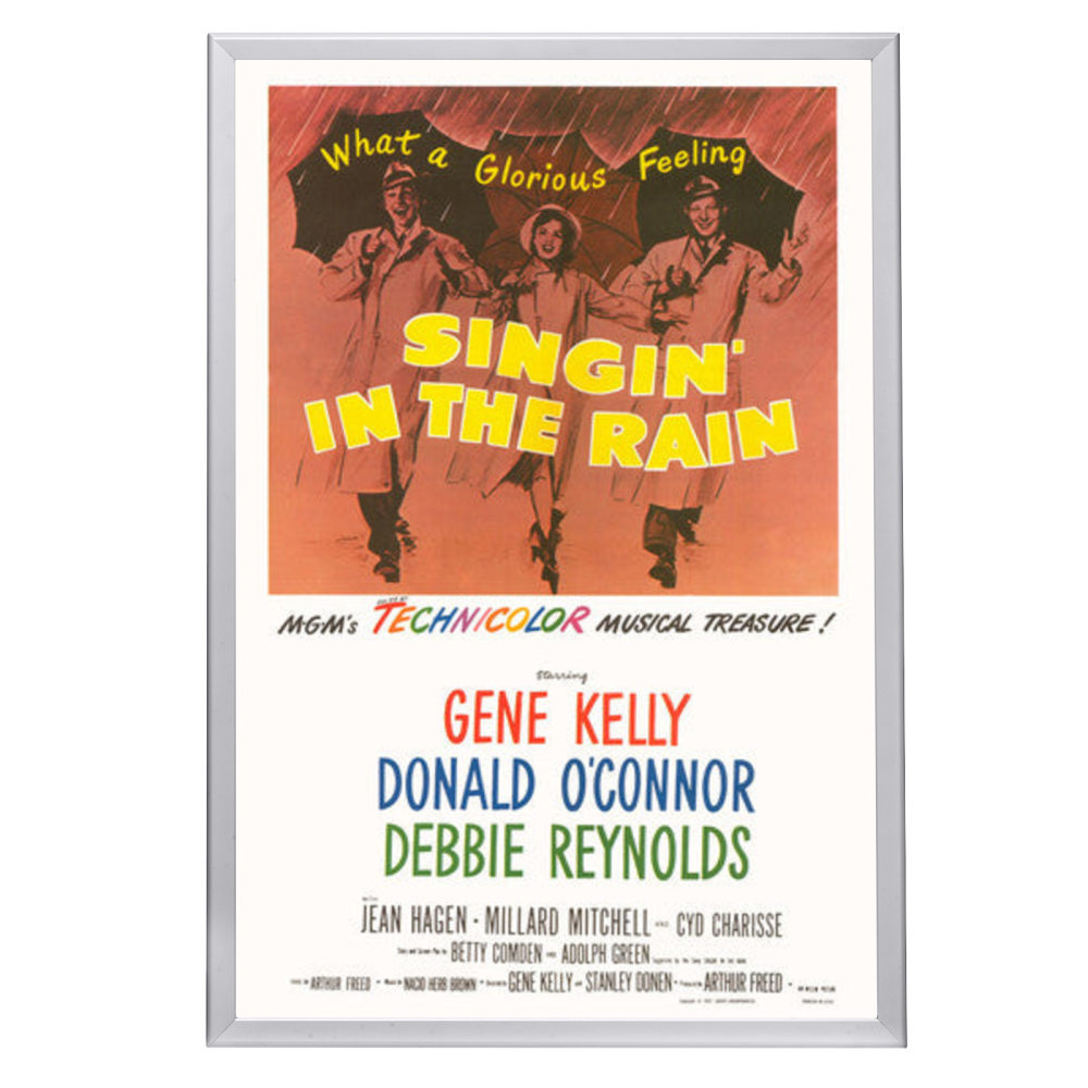 "Singin' in the Rain" (1952) Framed Movie Poster