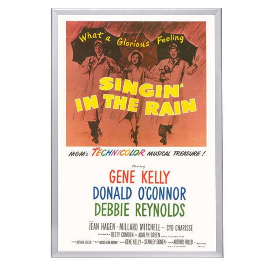 "Singin' in the Rain" (1952) Framed Movie Poster