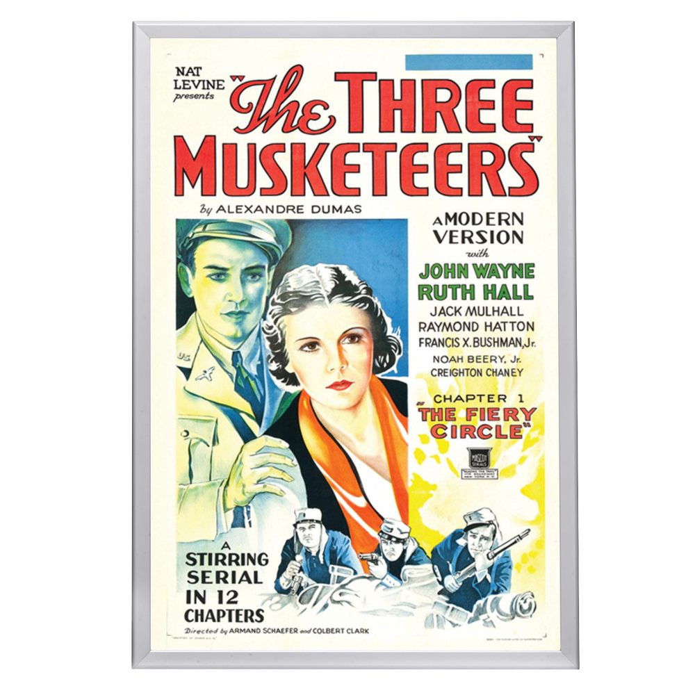 "Three Musketeers" (1933) Framed Movie Poster