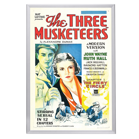 "Three Musketeers" (1933) Framed Movie Poster