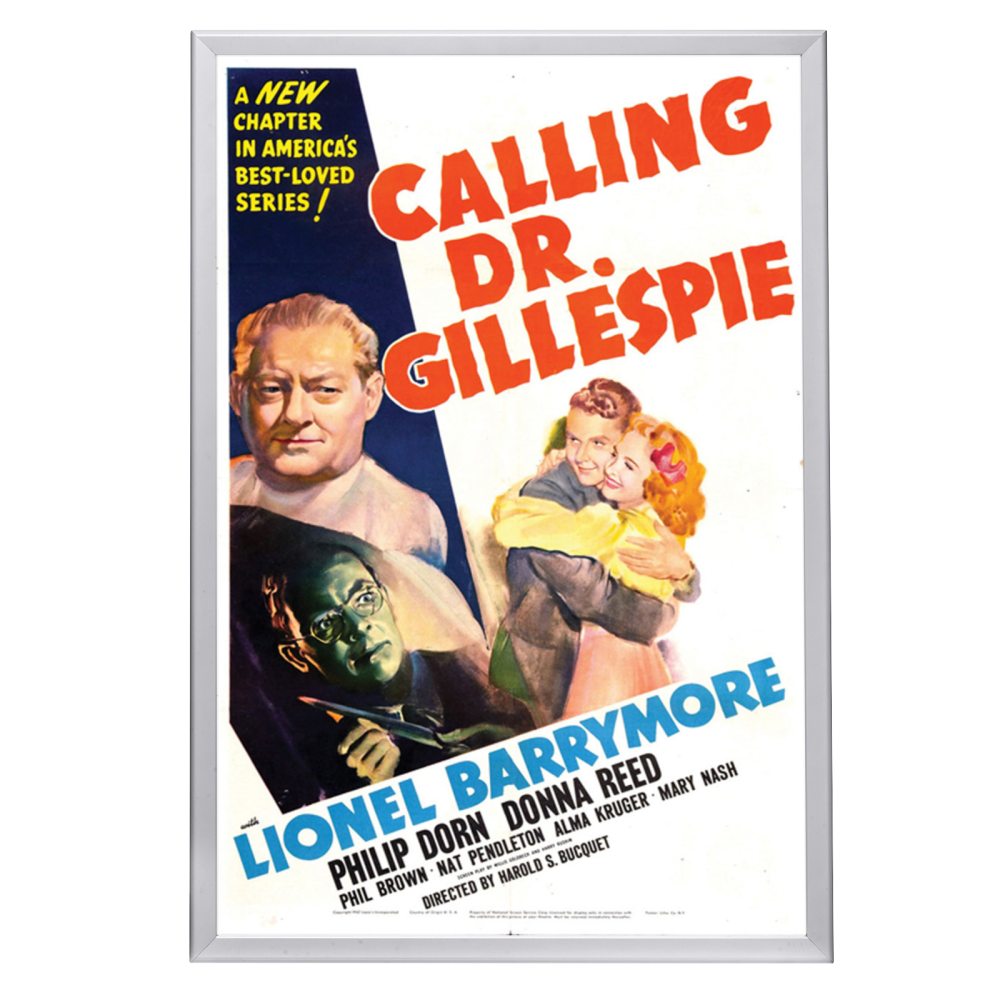 "Calling Dr. Gillespie" (1942) Framed Movie Poster