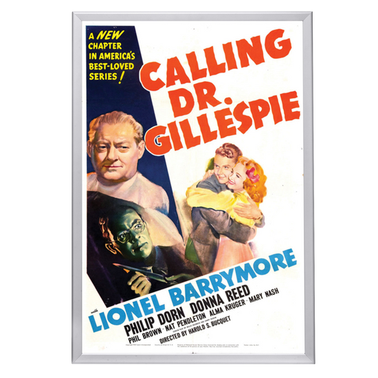 "Calling Dr. Gillespie" (1942) Framed Movie Poster